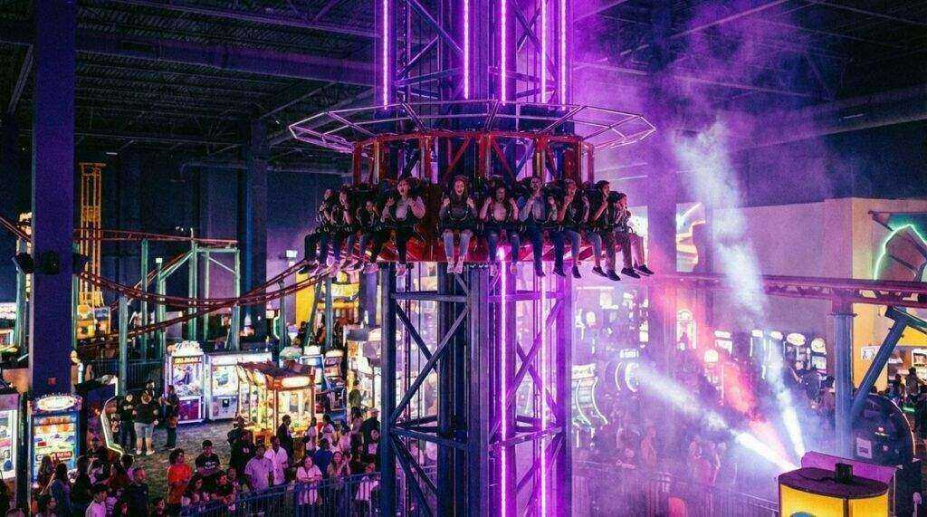 SpaceShot — The Vertical Thrill Ride — indoor entertainment activity guide