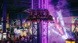SpaceShot — The Vertical Thrill Ride — indoor entertainment activity guide